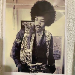 Rare picture of Jimi himself